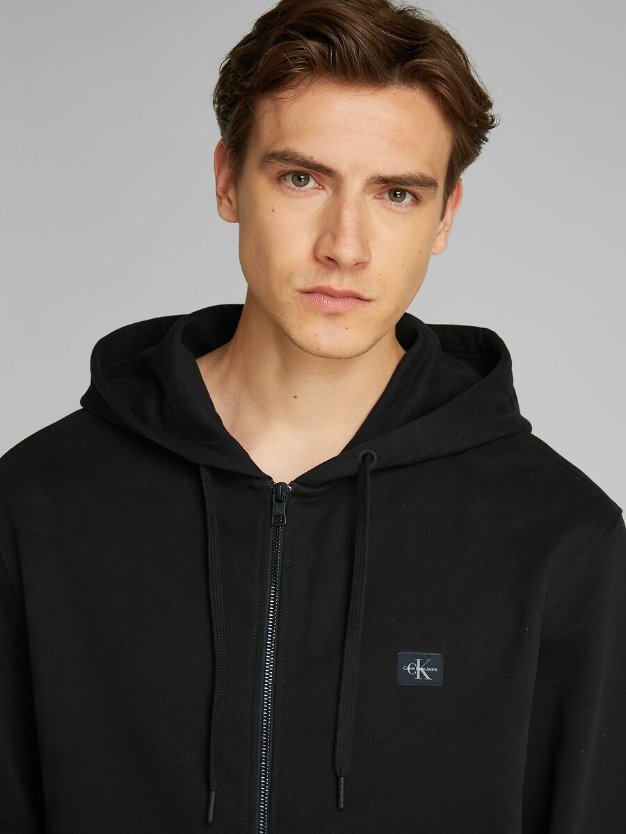 CALVIN KLEIN JEANS<br>Moletom com zíper