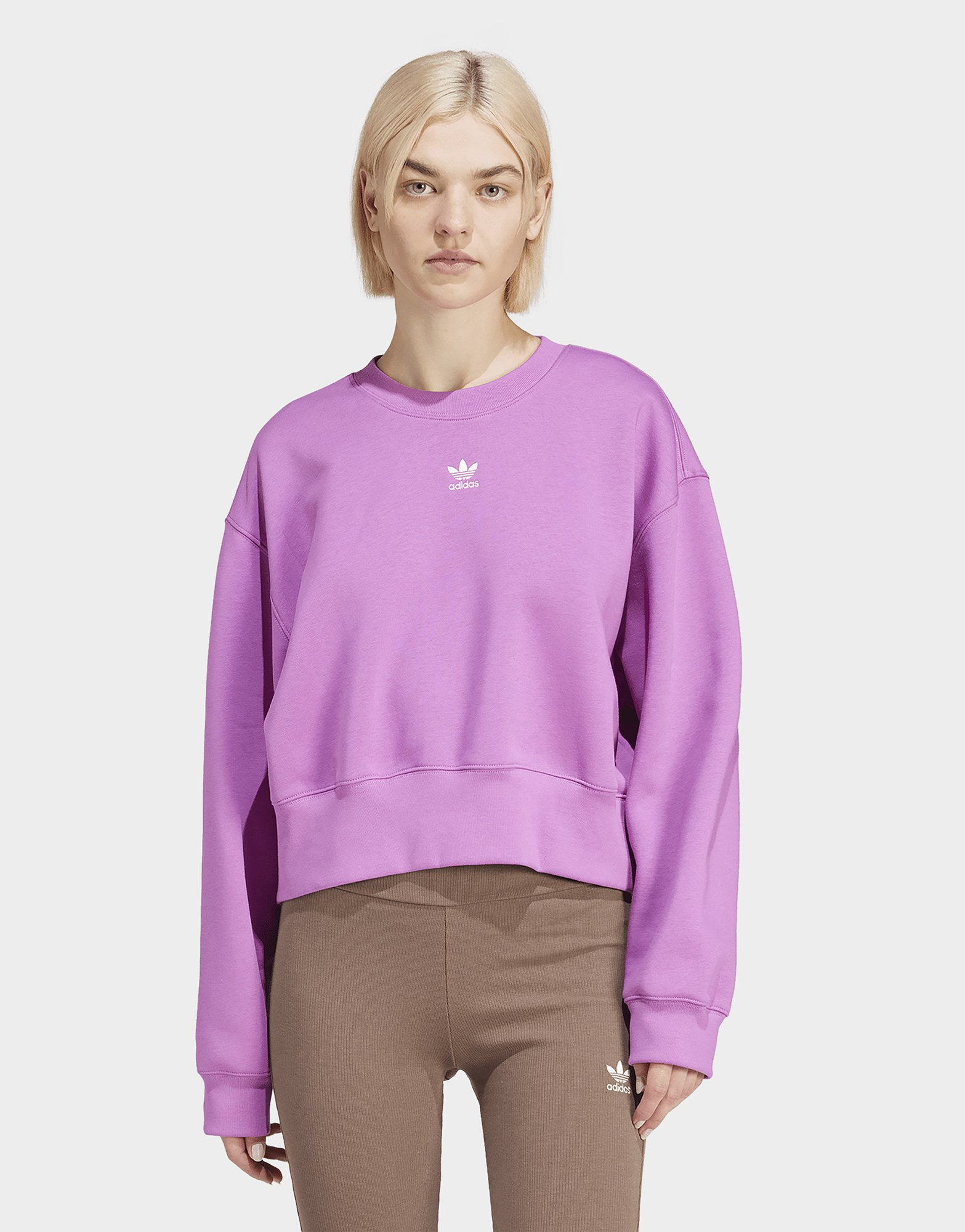 adidas Originals Sweat Trefoil Femme
