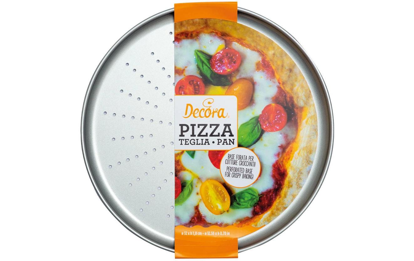 Backform Pizza Blech: -ø 32 x h 1.8 cm ø 32 x 1.8 cmPizzateig Blech