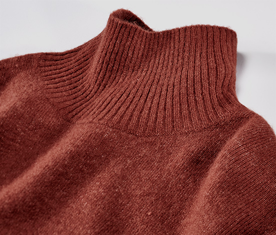 Strickkleid mit Wollanteil