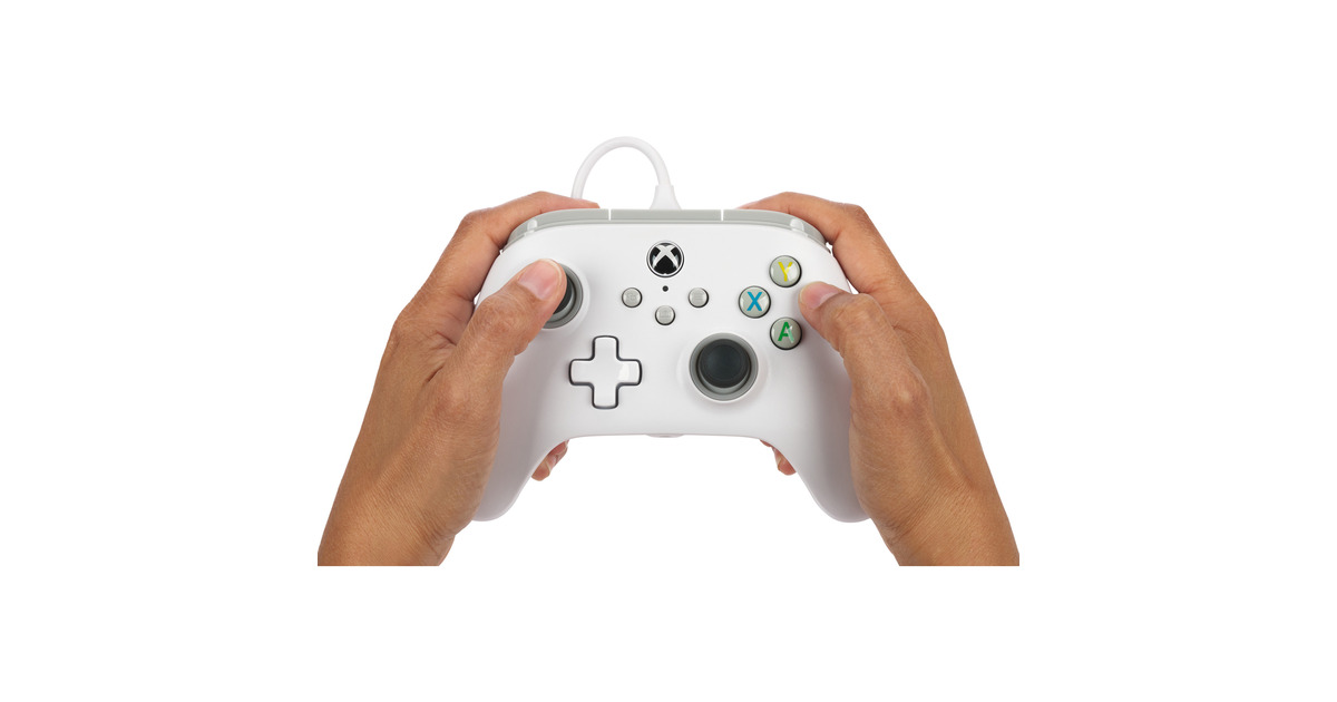 PowerAXbox Wired Controller White  (Wit, Xbox Series X|S, Xbox One, Windows)