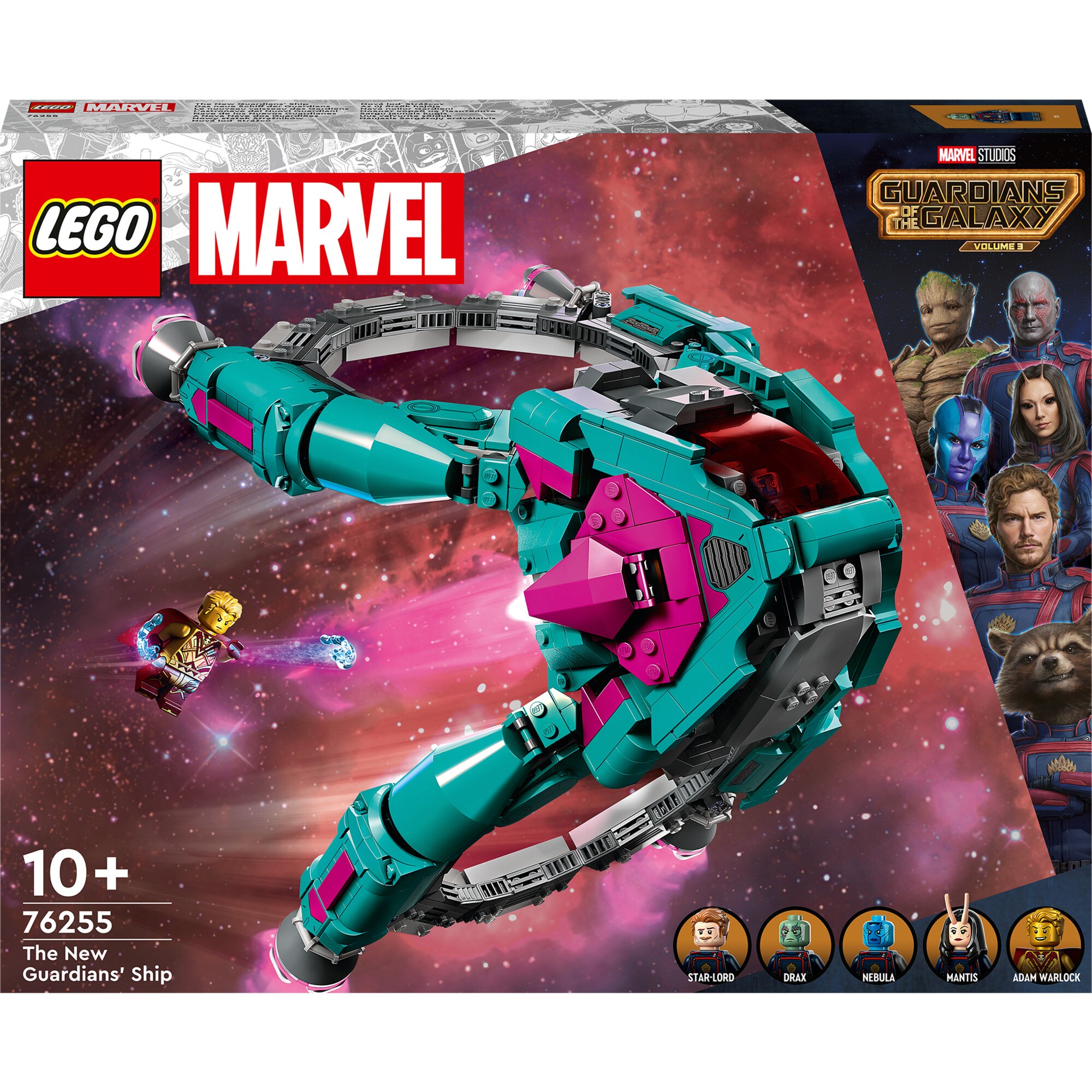 LEGO Konstruktionsspielzeug Marvel Das neue Schiff der Guardians