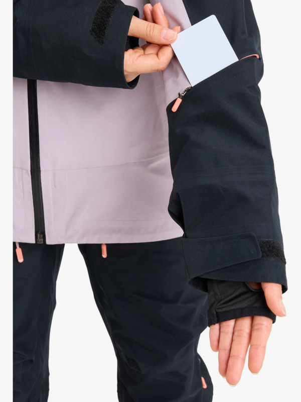 GORE-TEX® Lunalite 3L Veste de snow technique Violet Femme
