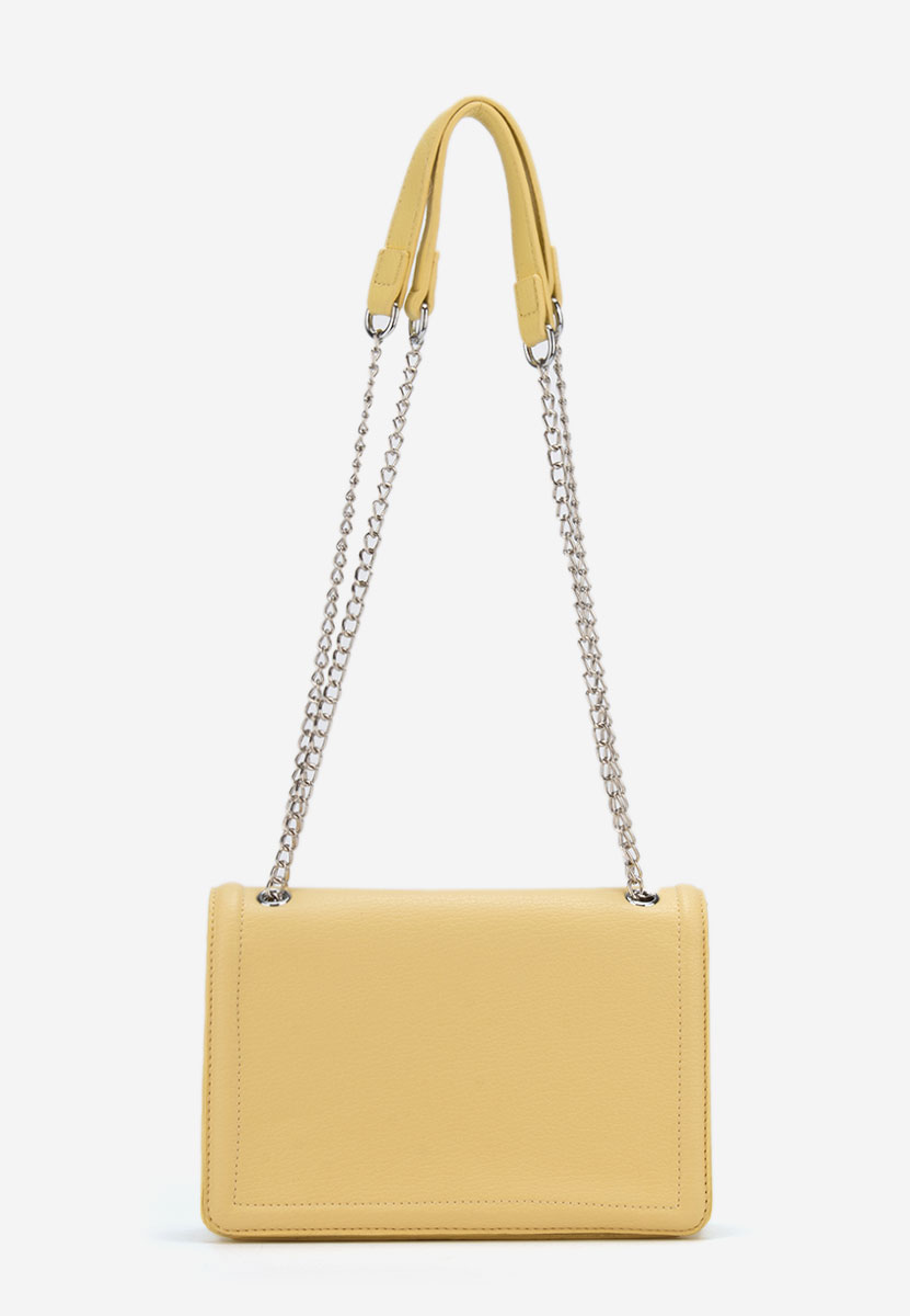 Sac bandoulière femme jaune Elianna