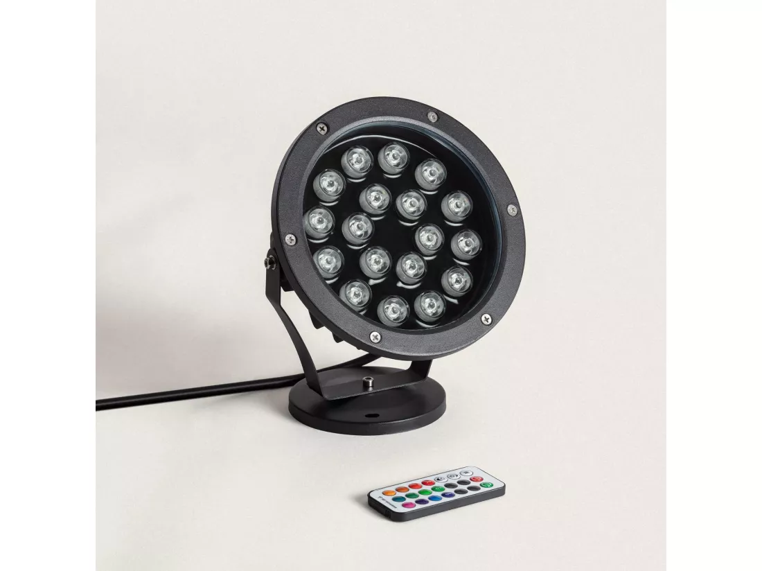 Spot Extérieur LED 18W RGB Colmar RGB