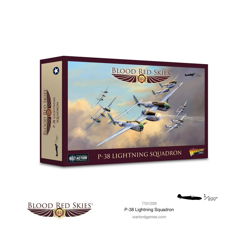Blood Red Skies - P-38 Lightning Squadron
