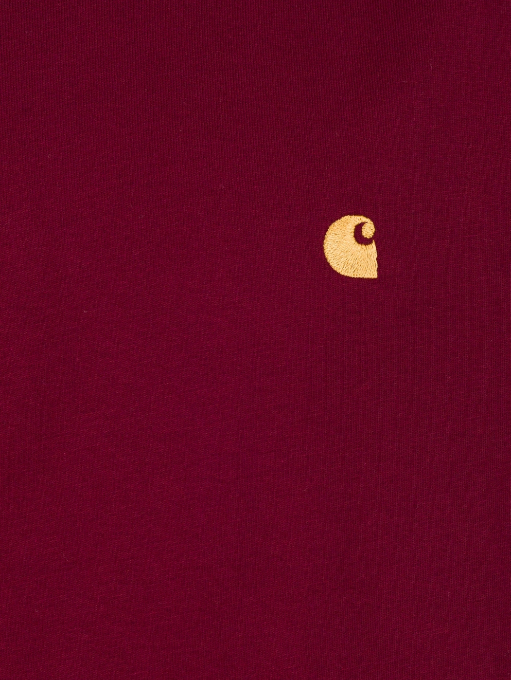 Carhartt WIP Chase Long Sleeve T-Shirt jam/gold