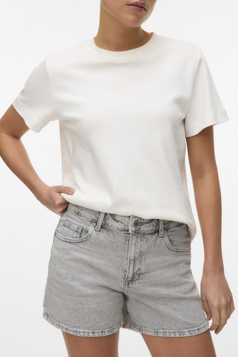 Vero Moda grijze dames korte broek