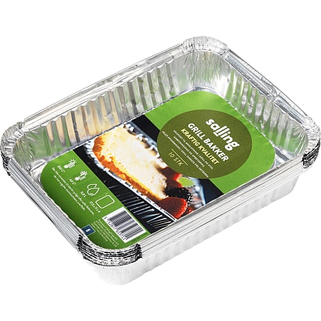 Salling alubakke 10-pak - medium