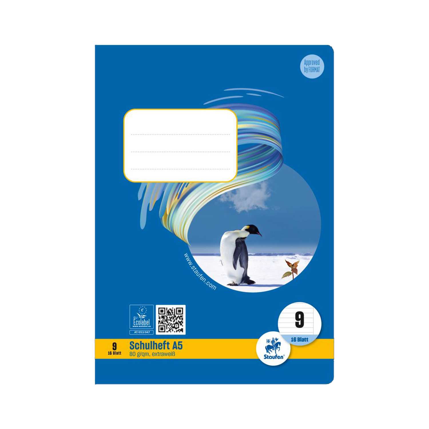 Heft A5 Lineatur 9 16 Blatt