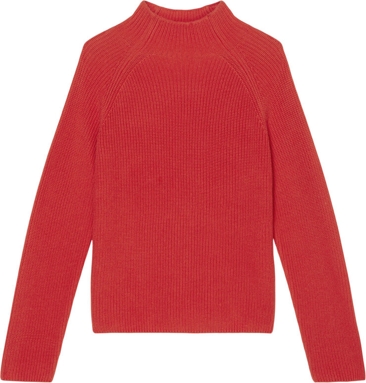 Marc O’Polo Cotton Pullover Poppy red