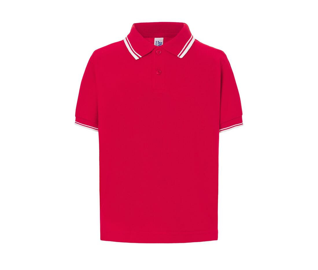 JHK JK205K - Polo enfant contrasté