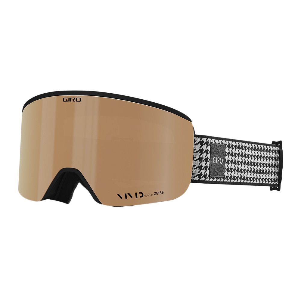 Giro ELLA - Masque ski + écran supplémentaire vivid infrared Femme black/white lux/vivid copper