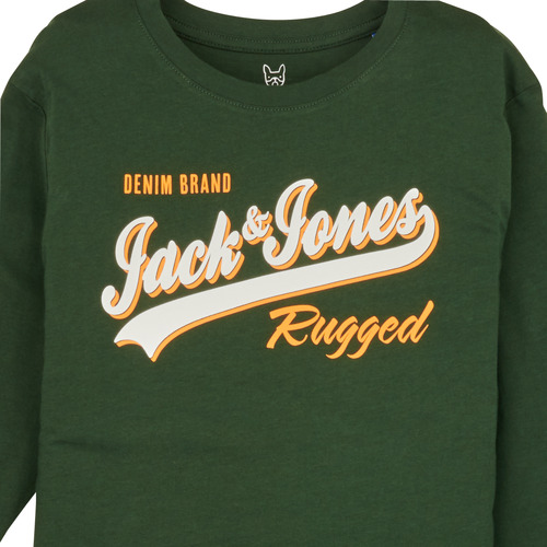 Jack & Jones - JJELOGO TEE LS ONECK 2 COL JNR - Vert