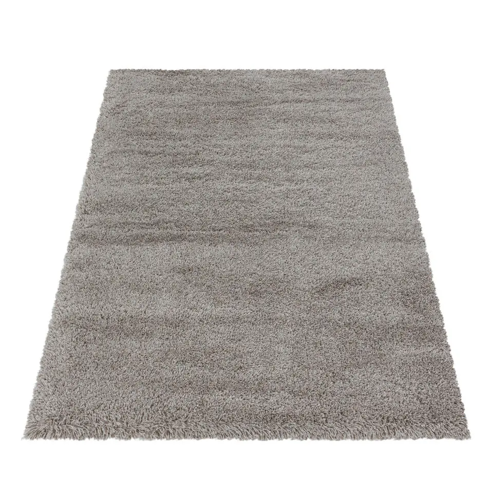 Pearl Soft Hoogpolig Vloerkleed Beige - 160x230 CM