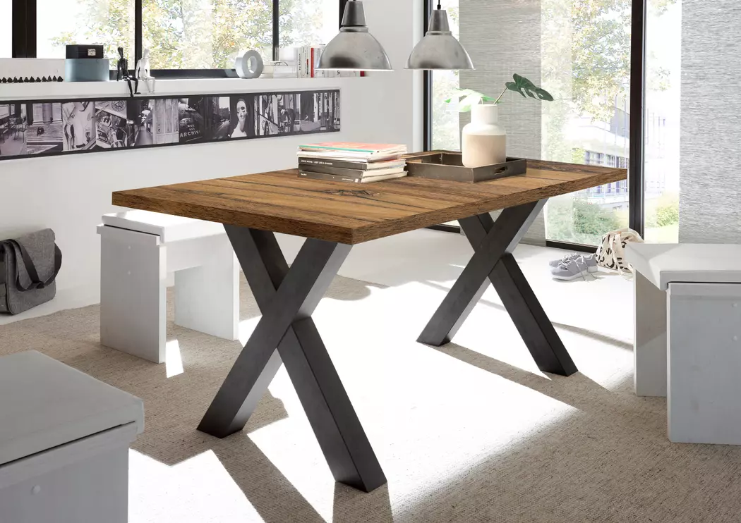 Esstisch mit Auszug Big System 160/210 x 90 cm