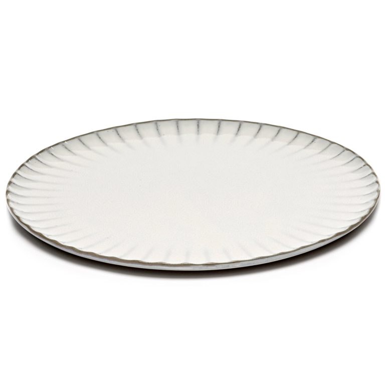 Serax Inku by Sergio Herman dinerbord Ø27 set van 4 White