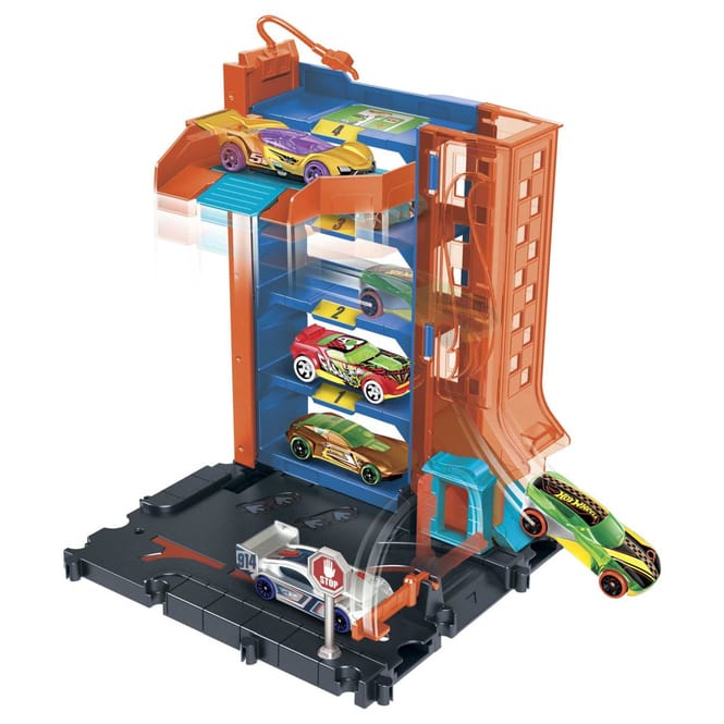 Hot Wheels - City Downtown Spielset - 1 Stück