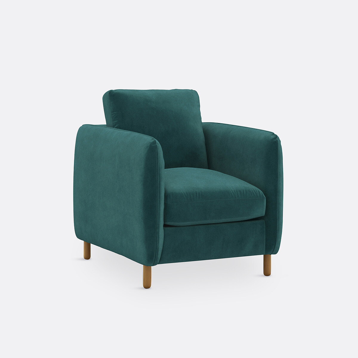 INTERIORES REDOUTE<br>Poltrona de veludo, Lomeo