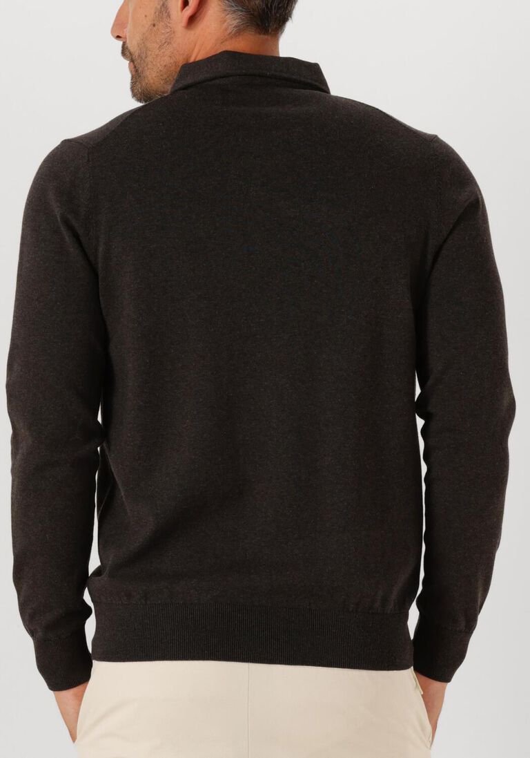 bruine profuomo polo polo onepiece ls