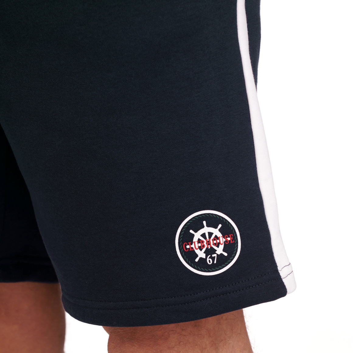 VanVaan Herren Sweatshorts mit Print dunkelblau