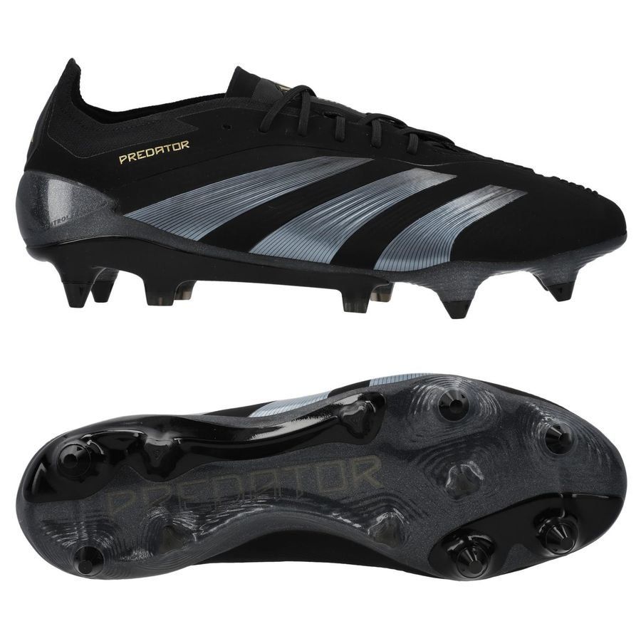 adidas Predator Elite SG Dark Spark - Noir/Gris/Doré