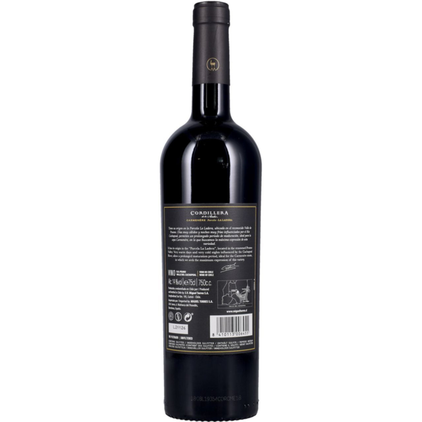 Carmenère Cordillera Miguel Torres -75cl