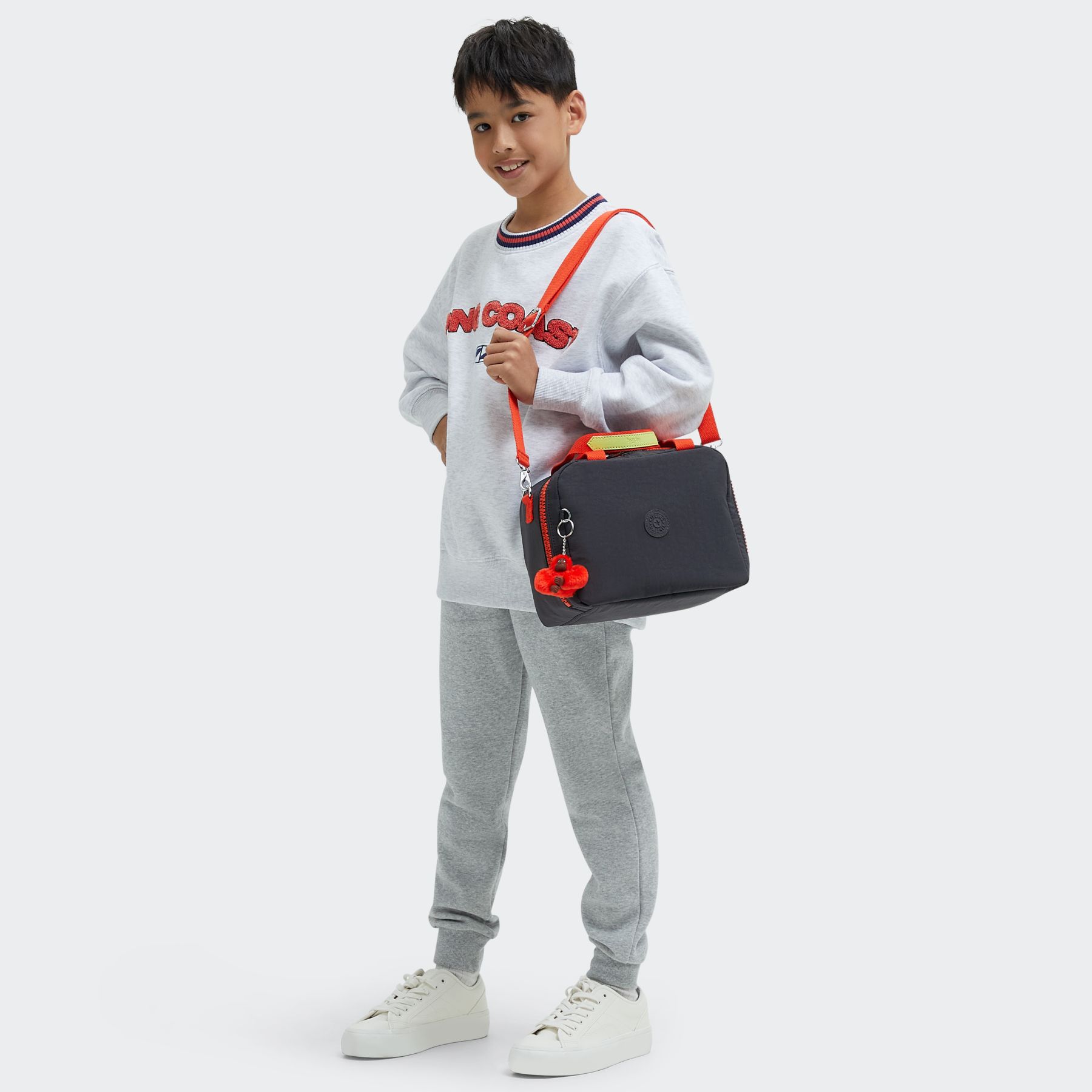 MIYO Sac repas moyen avec pochette de maintien pour trolley - Iron Letter Fun