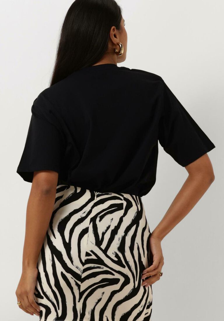 REFINED DEPARTMENT zwarte refined department t-shirt mexie