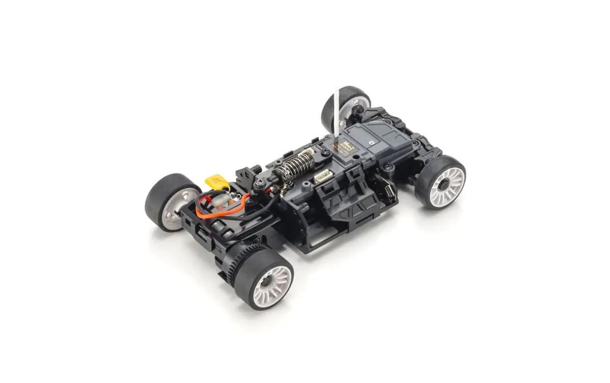 Mini-Z MR-04 Corvette C8-R 1:28, Gun Metal/Weiss, ARTR<br>Mini-Z RWD mit Corvette C8-R Karosserie
