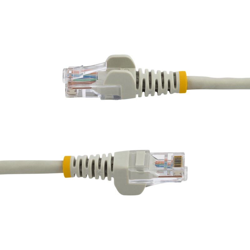 StarTech.com Câble réseau Cat5e sans crochet de 7 m - Gris