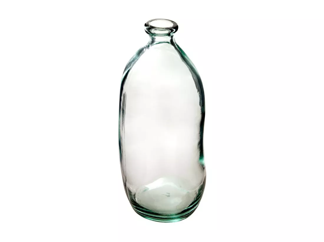 Vase bouteille en Verre recyclé H 73 cm