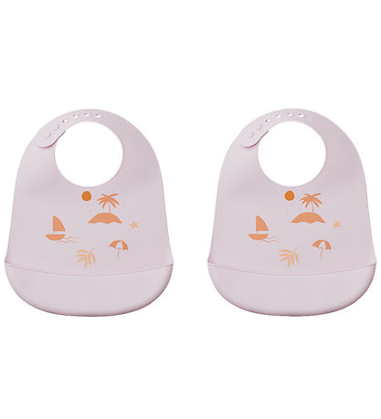 Liewood Lätzchen - Tilda - 2er-Pack - Seaside/Light Lavender