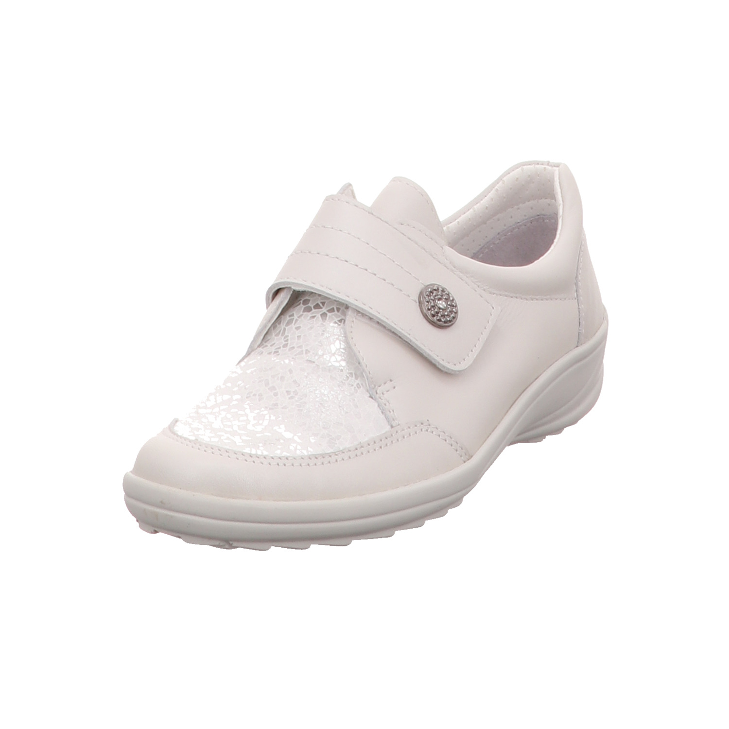 Lauter Lady Halbschuh weiß weiss/weiss kombi