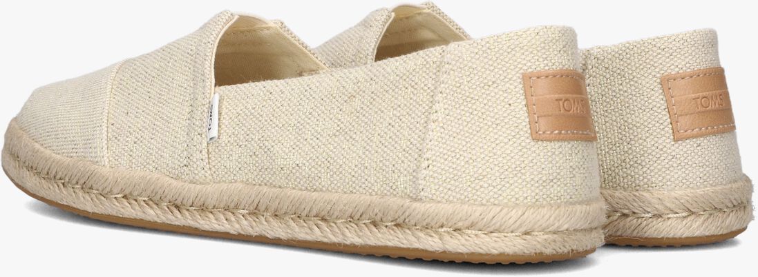 TOMS beige toms espadrilles alpargata rope