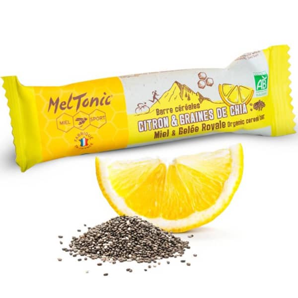 Barres énergétiques MELTONIC BARRE CEREALES BIO CITRON & CHIA