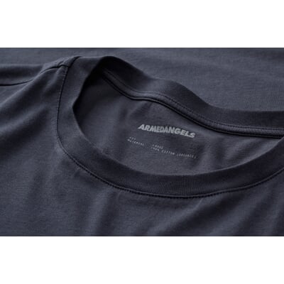 Damen-Baumwollshirt, Dunkelblau
