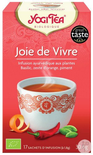 Yogi Tea Joie De Vivre 17 Sachets Infusion