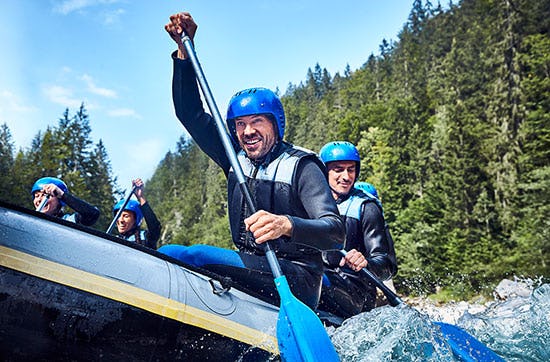 Rafting Entenlochklamm als Geschenk