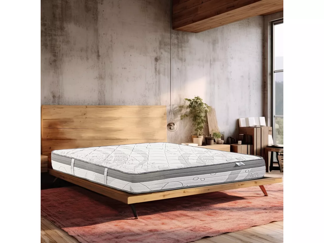 Matelas 90x190 cm, Timeless, 26cm, mousse mémoire de forme, ferme