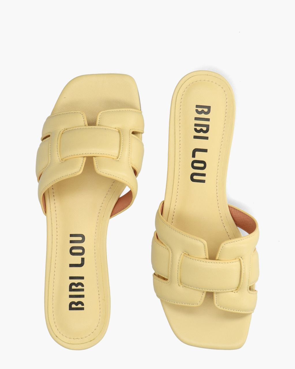 Bibi Lou Holly Lichtgeel Damesslippers