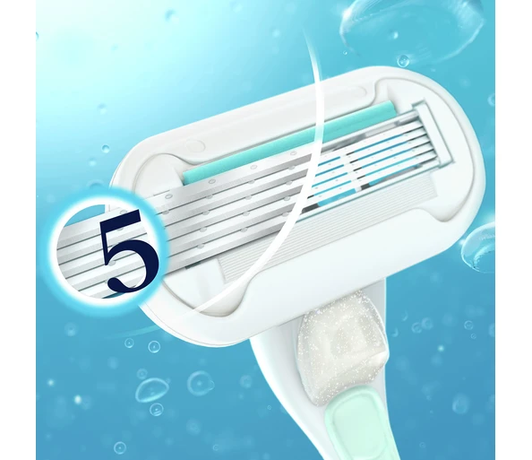 Gillette Extra Smooth Sensitive Rasierklingen 4 Stück
