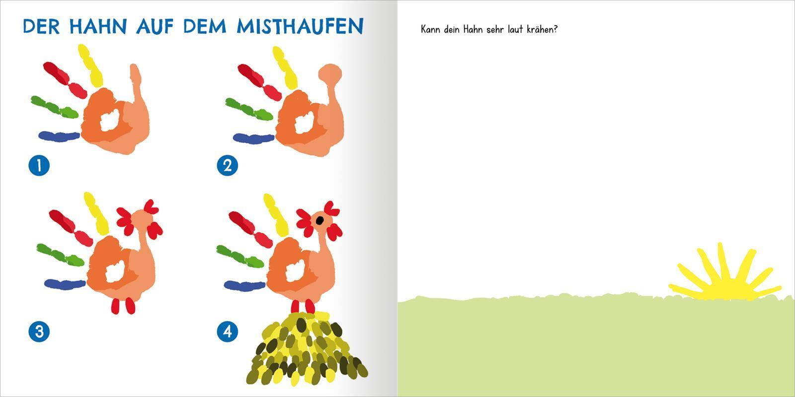 Mein allererstes Fingermalbuch - Lustige Tiere