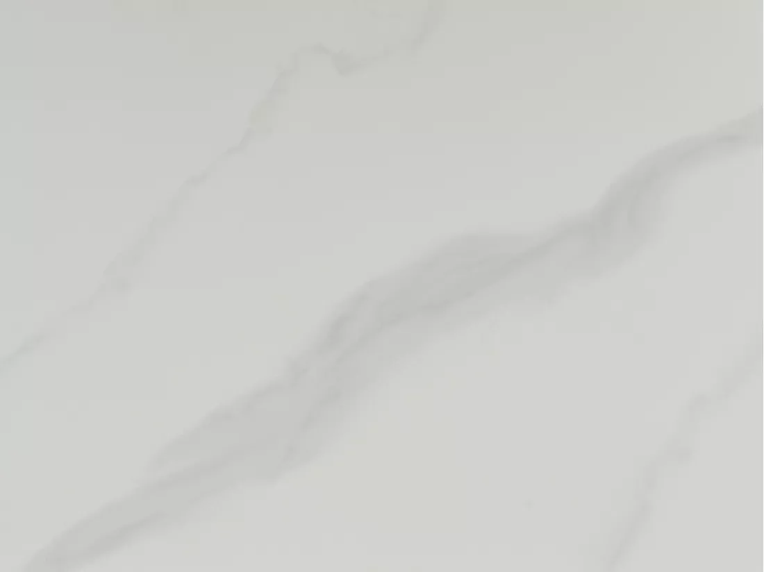Table à manger 8 personnes en céramique et MDF - Effet marbre blanc et noir - SINAN