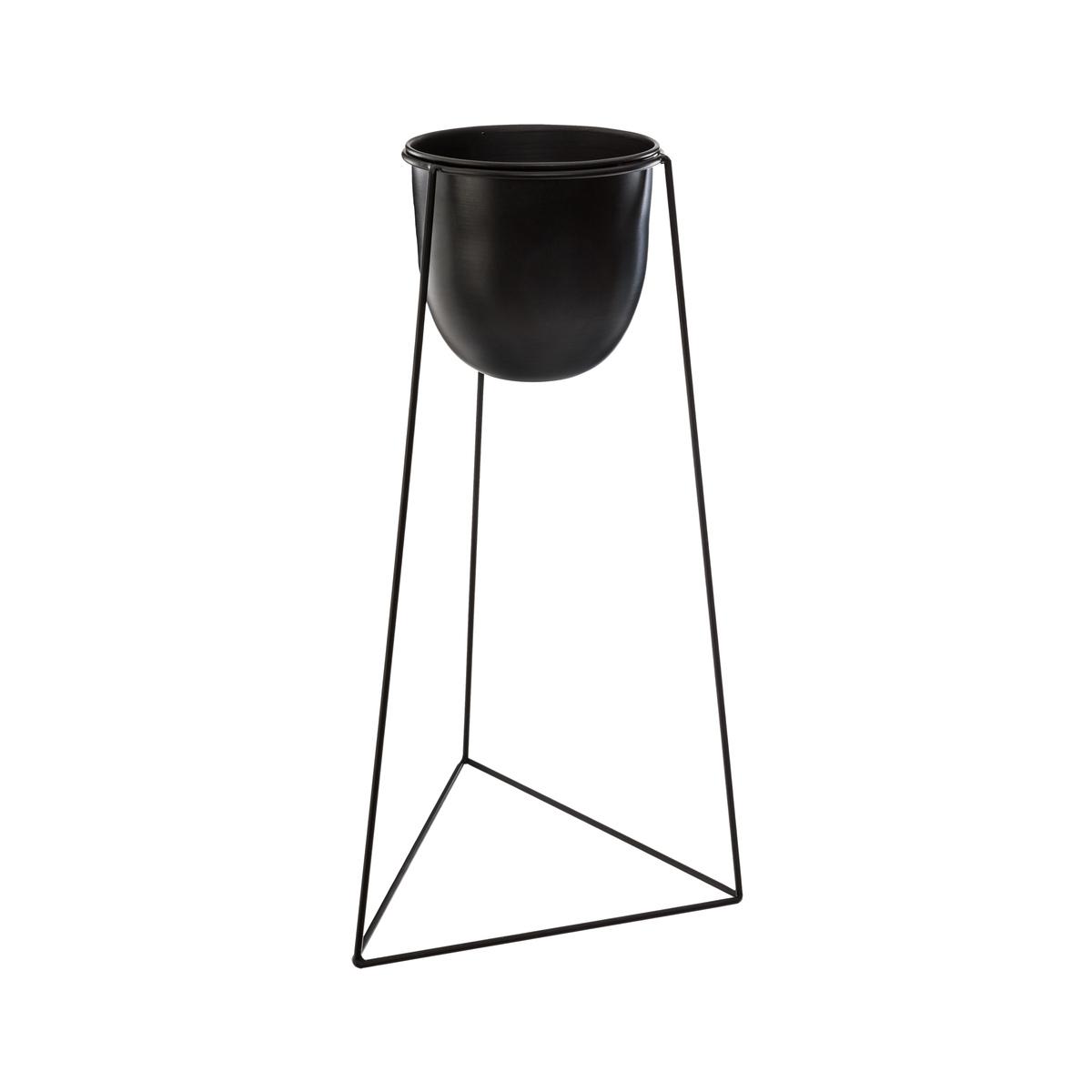POT SUPPORT METAL LIVING D.27X24X60CM