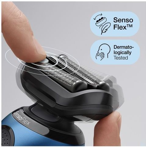Braun Series 6 61-B1000s - Elektrisch Scheerapparaat Mannen - Blauw