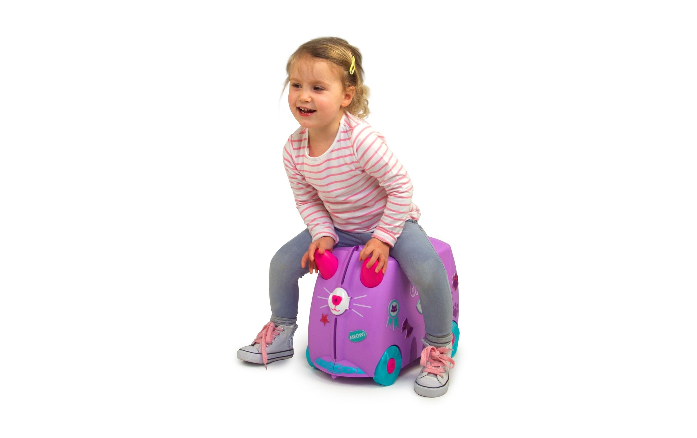 TRUNKI Trolley »Katze Cassie« 4 Rollen