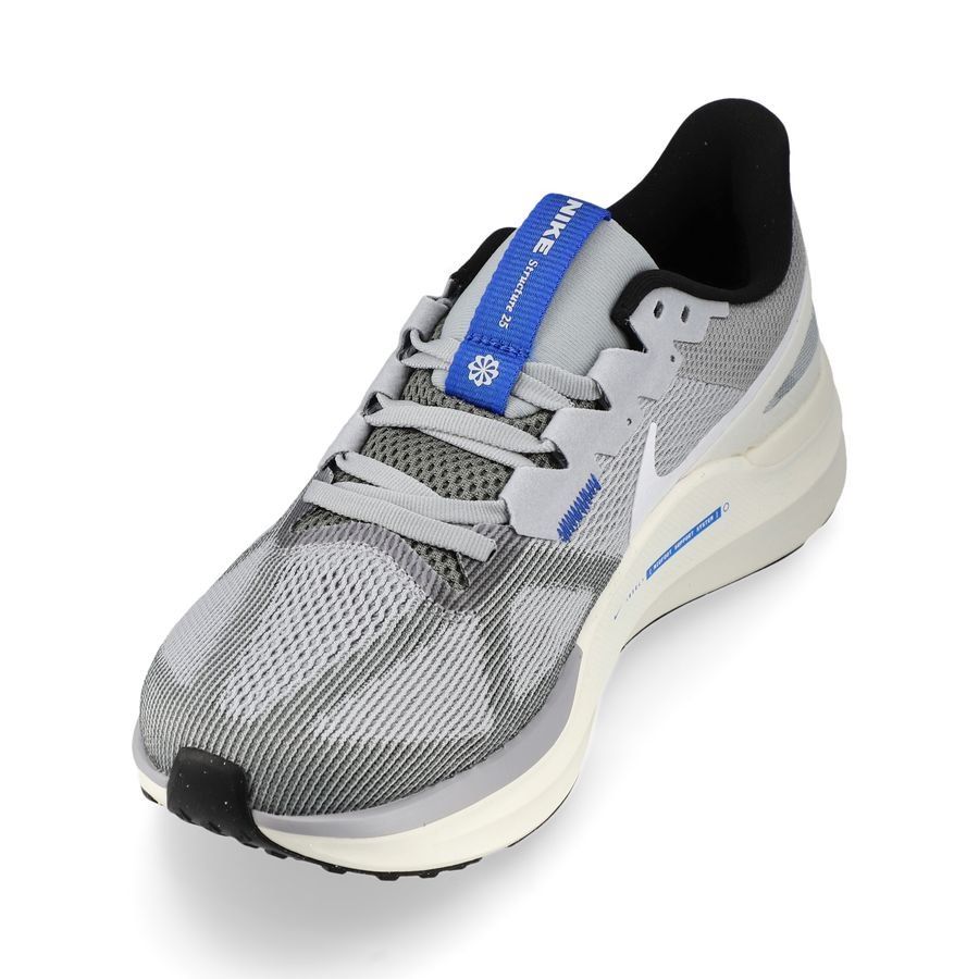 Nike Chaussures de Running Air Zoom Structure 25 - Gris/Blanc