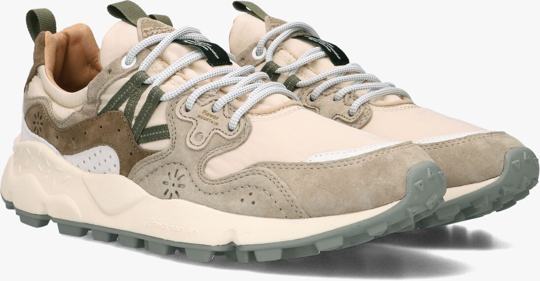 FLOWER MOUNTAIN witte flower mountain lage sneakers yamano 3 man