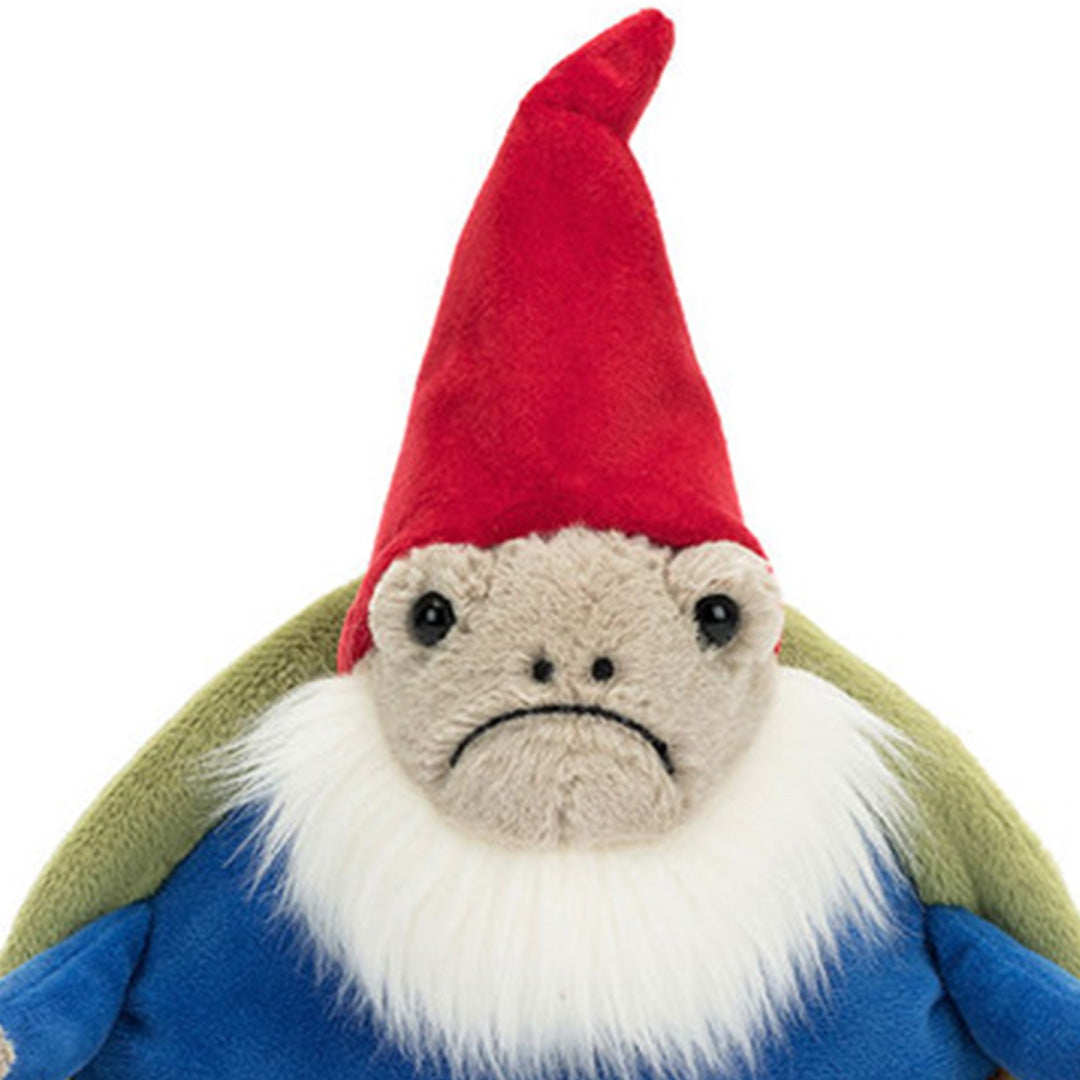 jellycat knuffelschildpad timmy turtle garden gnome - 28 cm